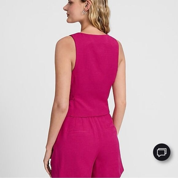 NWT Express Asymmetrical Vest Top - Picture 2 of 5